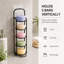 Porte-shampooing pour douche, porte-savon autonettoyant pour lavabo mural et de cuisine, porte-savon en acier inoxydable (noir)-124127147