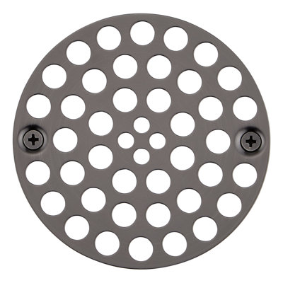 FundamentALL 4" Round Screw-In Shower Drain Cover