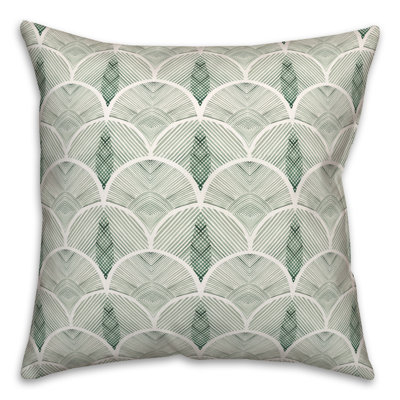 Geometric Reversible Throw Pillow