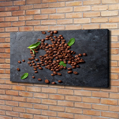 Coffee Beans - Wrapped Canvas Print