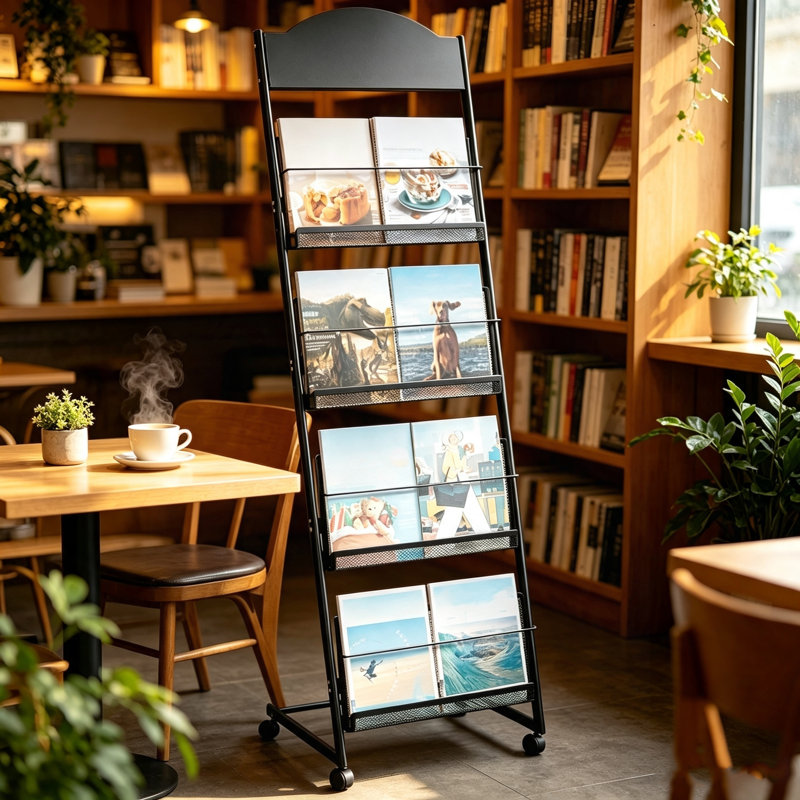 158 cm H x 48 cm W Book Display Bookcase