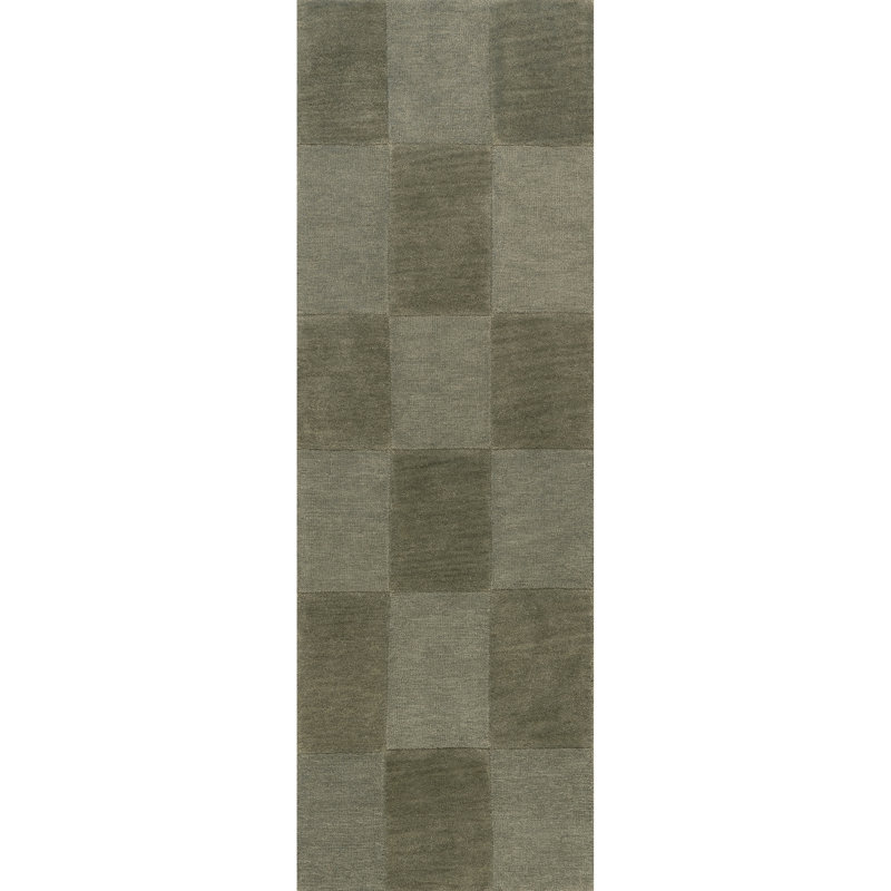 Tapis en laine Elliot , Tapis de couloir 2 pi 8 po x 8 pi