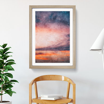 Movement of Clouds - Picture Frame Painting