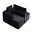 Canapé modulaire Cloud avec méridienne en forme de L et poches latérales, conception modulaire moderne, assise profonde, canapé rembourré pour le salon / la chambre à coucher, aucun assemblage requis, noir, orienté vers la gauche-284815623-284815618