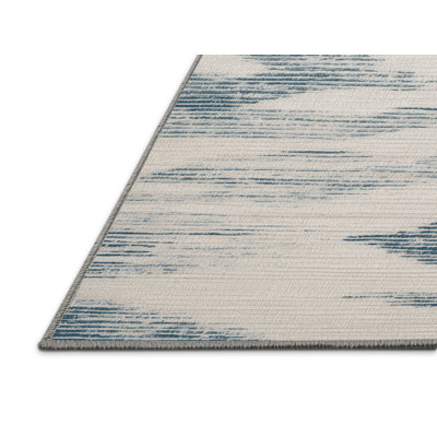 Machine Washable Abstract Gray Area Rug