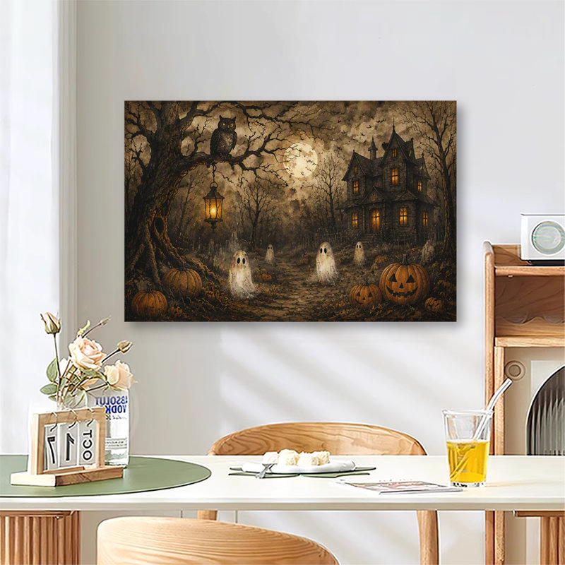 Haunted Victorian Mansion, 20 x 24 po