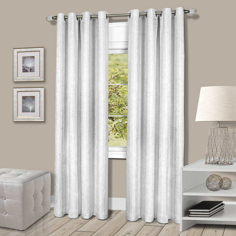 Taylor Blackout Single Curtain Panel, 50" W x 84" L