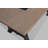Cargo Extendable Solid Wood Base Dining Table