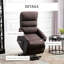 Fauteuil d'appoint moderne, fauteuil inclinable électrique-1307331292