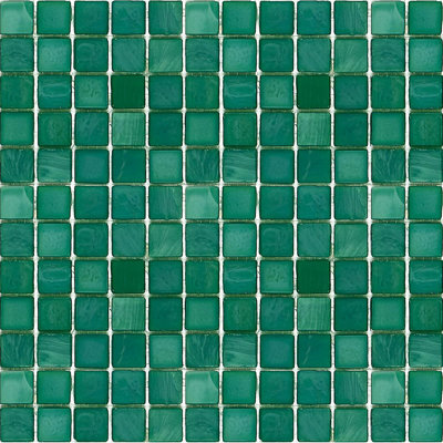 Bayamo 5/8" x 5/8" Glass Mosaic