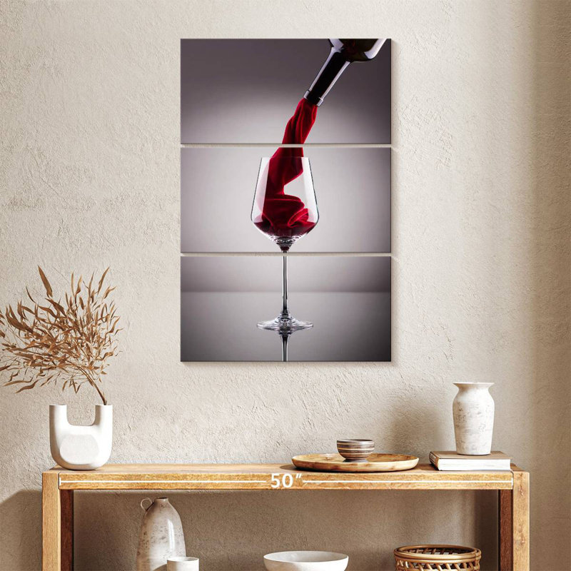 Yarlin Velvety Red Wine, 38" H x 24" W