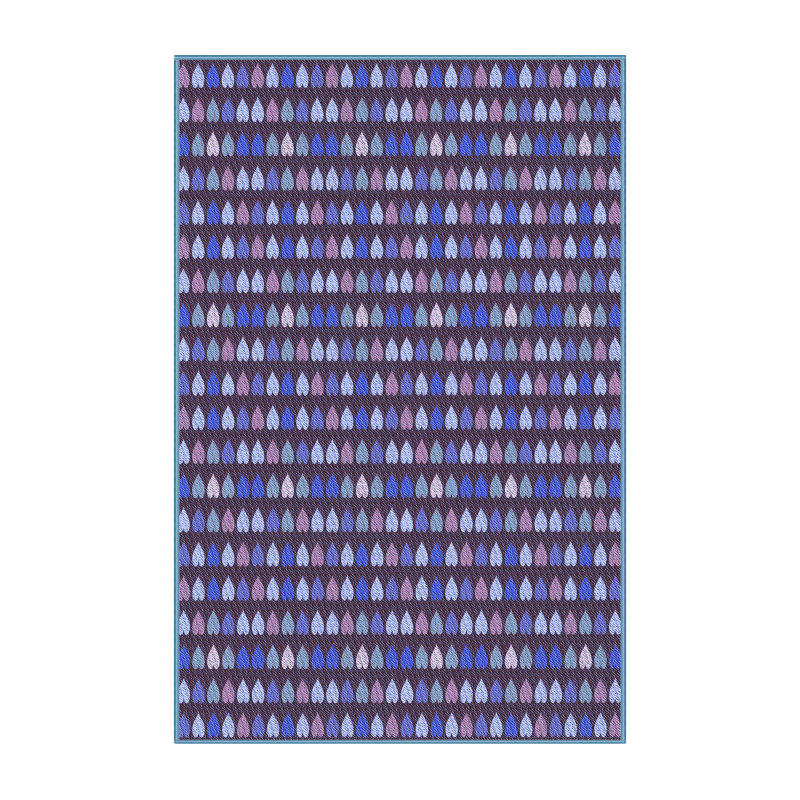 Tapis 100% à motif lavable à la machine 2989, Rectangle 2 pi x 3 pi