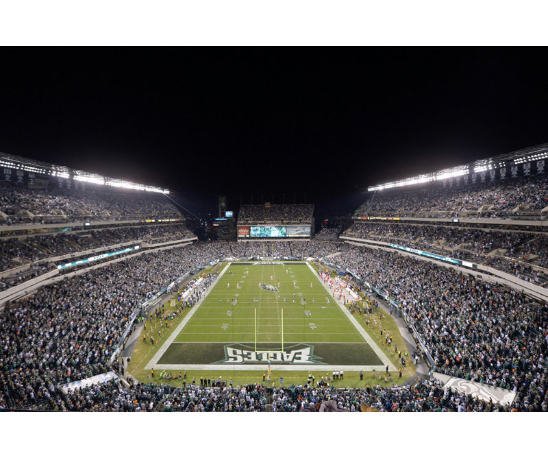 Lincoln Financial Field, 32" H x 48" W