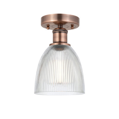 Philomene Glass Semi Flush Mount