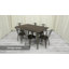 Solid Wood Top Metal Base Dining Table-440573153