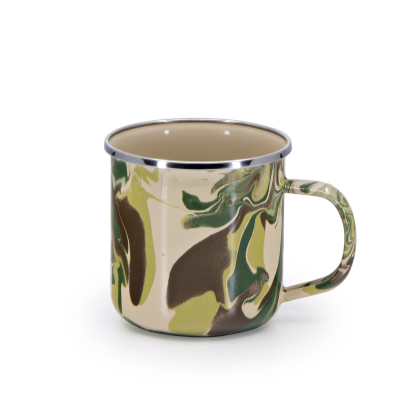 Set of 4 Camouflage Adult Mugs