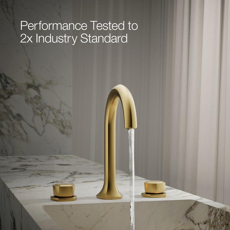 Occasion 16" W x 1.31" H Bathroom Sink Handle, Gold