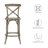 Gear Counter Stool In Gray