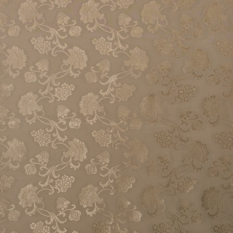 Mélange de coton Margaux, Chatoiement noisette