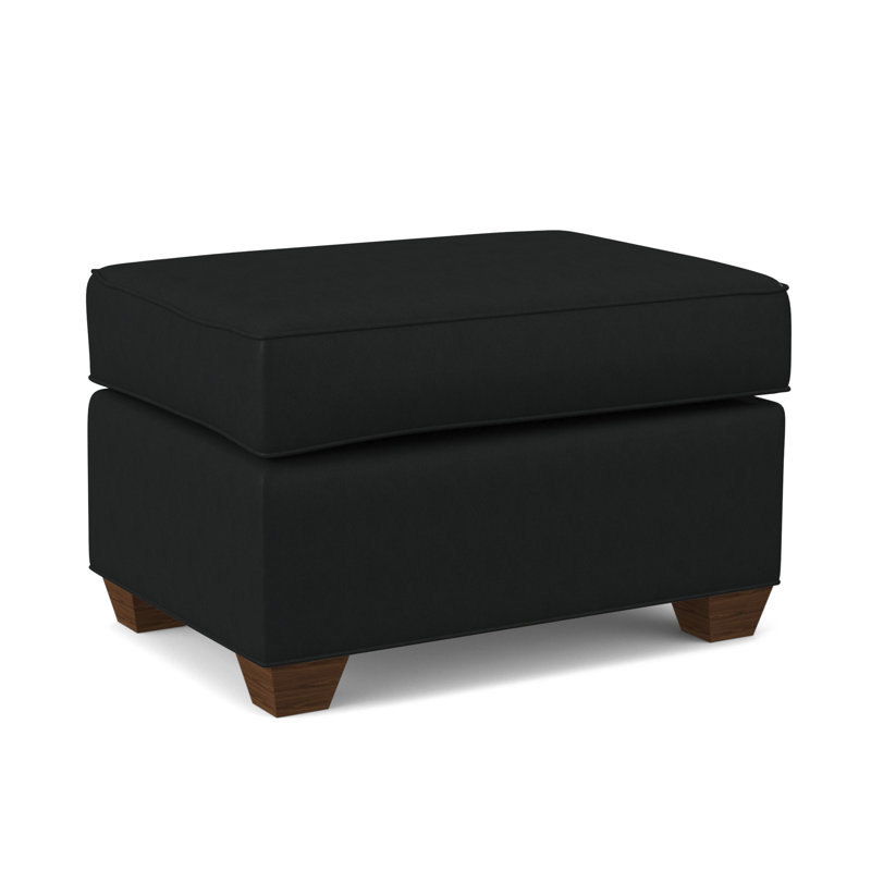 Repose-pieds standard de 27 po Clark, Noyer Montana, Noir Dillon