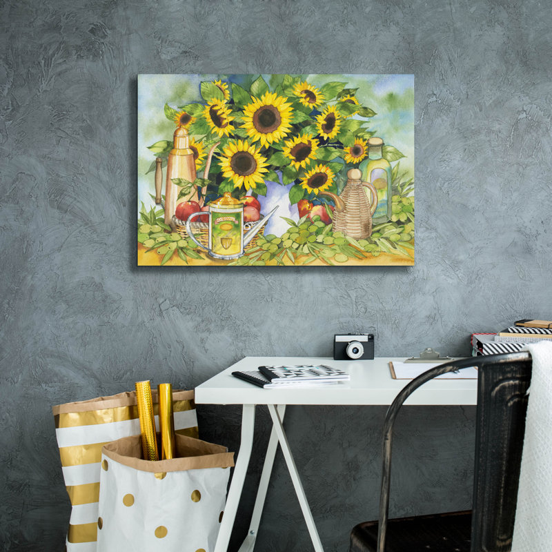 «August Tosc®» par Kathleen Parr, August Grove, H 18 po x l 26 po x P 0,75 po