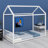Montessori Floor Bed Frame With House-Shaped Silhouette-769446076-769446083