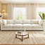 113" Modular Sectional Sofa With USB And Wireless Charging, Bluetooth Speaker