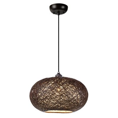 Luminaire sphère suspendu 1 lumières simple Singletary