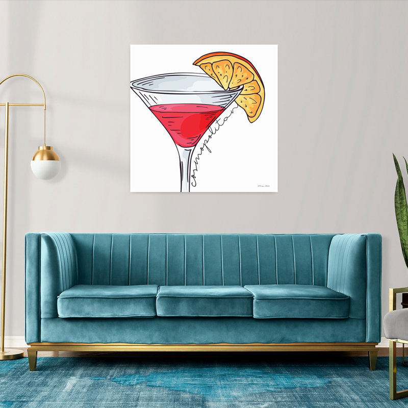 Cosmopolitan Contemporary Art, H 36 po x l 36 po