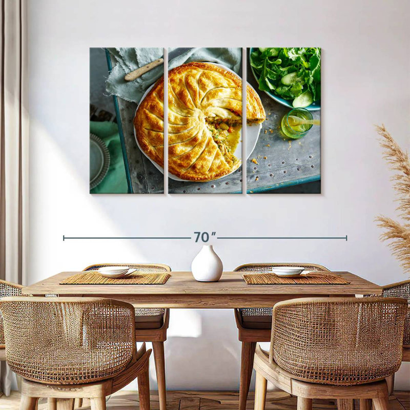 Yarlin Moroccan Chicken Pie, 36" H x 57" W