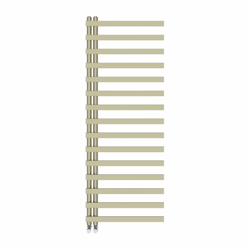 Briac Designer Towel Rail Heated Towel Rails, Brushed Brass