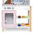 Tiny Chef Play Kitchen - Toy Kitchen Playset With Realistic Knobs That Turn/Click-105675833