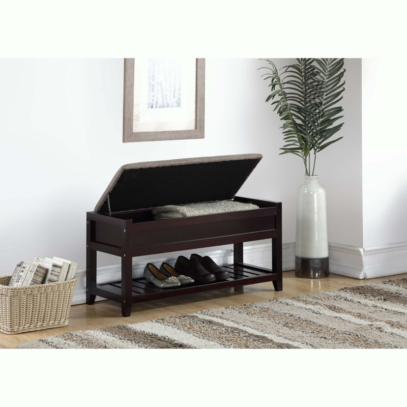 Bench with Shoe Storage, Brown
