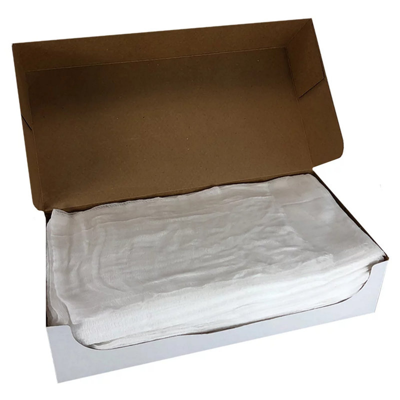 Boîte à étoffe à fromage blanchie Arkwright - 100% coton naturel, qualité 90