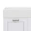Meuble-lavabo de 21,8 po avec lavabo, armoire flottante murale, grand tiroir et tablette réglable-342243184