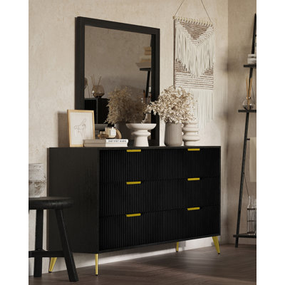 Ochlocknee 58.5'' W 6 - Drawer Dresser