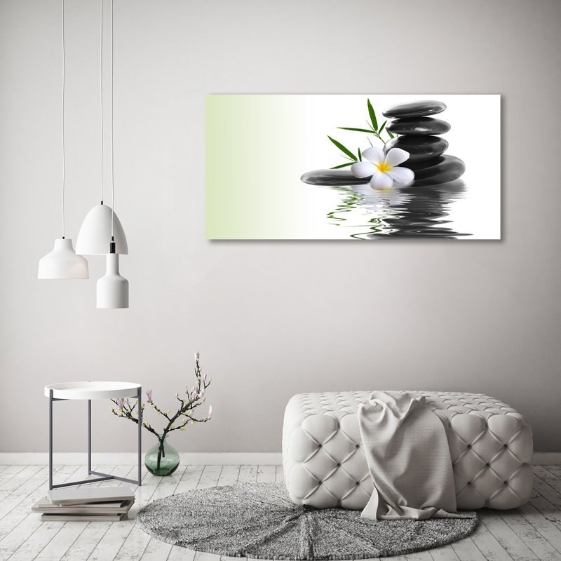 Zen Stones - Wrapped Canvas Print