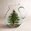 Pichet en verre pour arbre de Noël avec poignée Spode, 96 oz