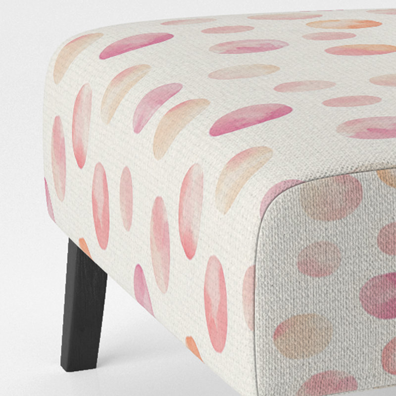 Fauteuil de chambre French Country, Pantoufle sans accoudoirs