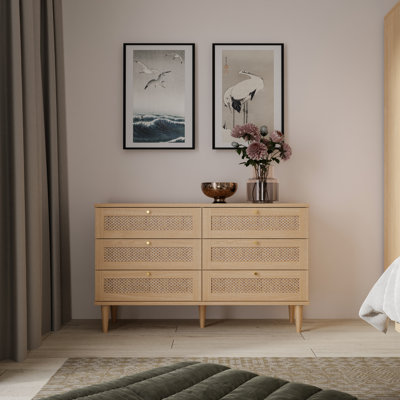 Amarra 6 Drawer Horizontal Double Dresser