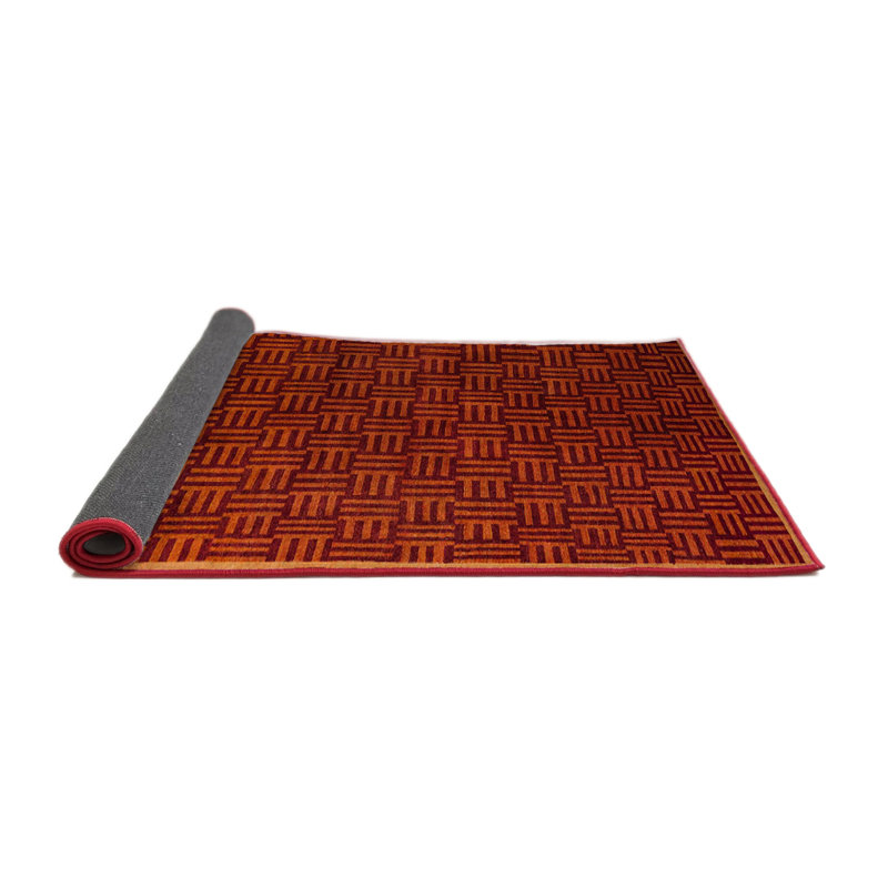 Abstract Indoor Rug, Round 7'