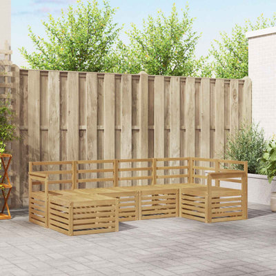 247cm Wide Patio Sectional Set