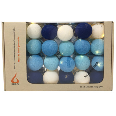Misti LED Cotton Ball String Light