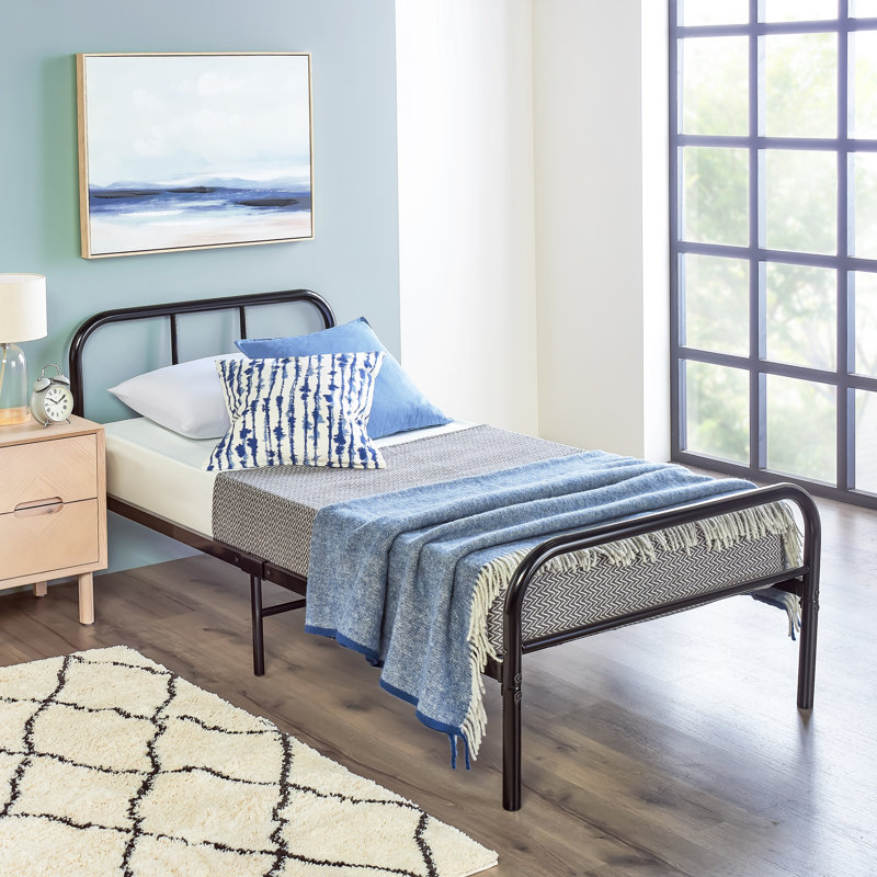 Coeburn Metal Bed, European Single (90 x 200 cm)