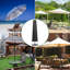 Housse de parasol pour patio - Housse de parasol de marché imperméable 600D - Convient aux parasols de marché jusqu'à 12 pieds