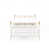 Blanc mat / Or antique est en rupture de stock
