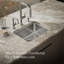 Undertone 23" L x 17-1/2" W x 9-13/16" Medium Squared Under-Mount Single-Bowl Kitchen Sink