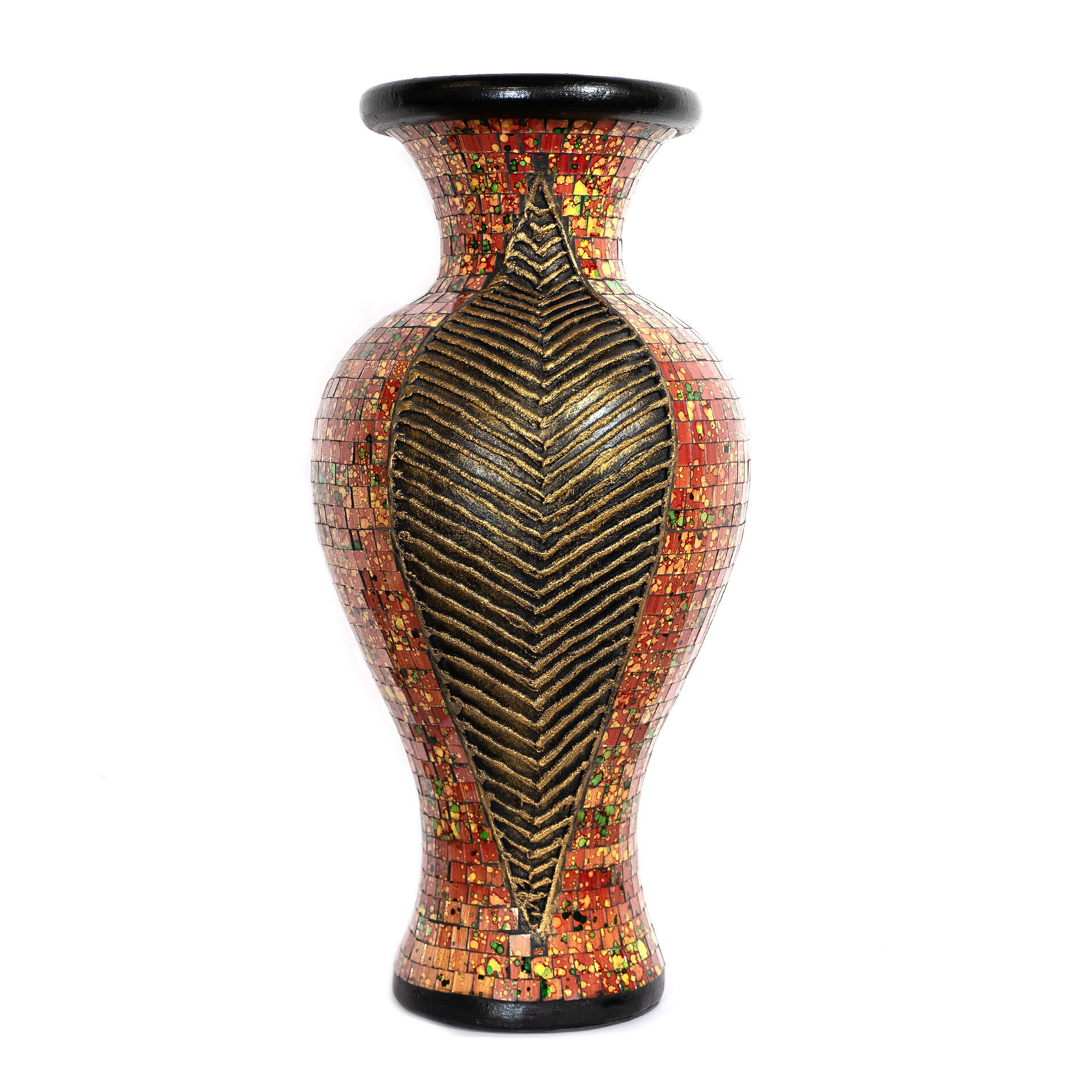 Zorigs Handmade Terracotta Floor Vase | Wayfair