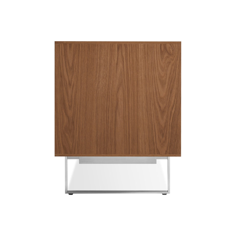 Series 11 Media Console, Walnut/Stainless Steel