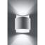 Steel Flush Mounted Sconce-64306297